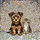 Fluffy Yorkshire Terrier Puppy Tabby Kitten - Home Decor Gift for Pet Owners Stained Glass Suncatcher - 5