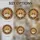 Jesus Christ Golden Halo Celestial Light Mosaic Circular Border - Home Decor Gift Stained Glass Suncatcher - 4