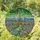 Eiffel Tower Parisian Cityscape Seine River Bridges Parkland France Home Decor Gift Stained Glass Suncatcher - 1