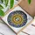 Radiant Starburst Opalescent Gemstone Eyes Multi-Faceted Star Points - Home Decor Gift Stained Glass Suncatcher - 3