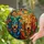 Stained Glass Dachshunds Jester Hat Necklace - Dog Lover Home Decor Gift Stained Glass Suncatcher - 2