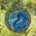 Majestic Blue Dragon Tiffany Glass Swirling Sky Water Patterns - Home Decor Gift Stained Glass Suncatcher - 1
