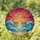 Ocean Sunset Waves Seashells Dramatic Sky - Home Decor Gift for Ocean Lover Stained Glass Suncatcher - 1