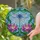 Dragonfly Lotus Flowers Leaves Stained Glass - Home Decor Gift for Wildlife Lovers Stained Glass Suncatcher - 2