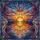 Orange Yellow Sun Water Reflection Multi-layered Clouds Eyes Mosaic Home Decor Gift Stained Glass Suncatcher - 5