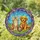 Tabby Kitten Puppy Mosaic Sphere Home Decor Gift - Pet Lover Present Stained Glass Suncatcher - 1