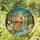 Tiffany Jewel Tone Doe Fawn Forest Stream Blossoms - Wildlife Lover Home Decor Gift Stained Glass Suncatcher - 1