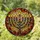 Seven-Branched Menorah with Yellow Flames Tiffany Stained Glass - Home Decor Gift Stained Glass Suncatcher - 1