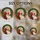 Mrs. Claus Popcorn Garland Christmas Wreath Cozy Interior - Holiday Home Decor Stained Glass Suncatcher - 4