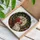 Mrs. Claus Popcorn Garland Christmas Wreath Cozy Interior - Holiday Home Decor Stained Glass Suncatcher - 3
