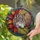 Wolf Head Yellow Corn Dreamcatcher Leaves Mosaic Botanical - Home Decor Gift Stained Glass Suncatcher - 2