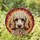 Close-Up Poodle Portrait Home Decor Gift for Poodle Owners, Dog Lovers, Pet Parents Stained Glass Suncatcher - 1