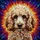 Close-Up Poodle Portrait Home Decor Gift for Poodle Owners, Dog Lovers, Pet Parents Stained Glass Suncatcher - 5