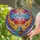 Heart Hot Air Balloon Romantic Couple Happy Valentine's Day Gift for Couples Stained Glass Suncatcher - 2