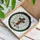 Stained Glass Red Latin Cross Green Vine Peace on Earth Banner - Home Decor Gift Stained Glass Suncatcher - 3