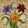 Stained Glass Mosaic Lily Flowers - Home Decor Gift for Gardeners Stained Glass Suncatcher - 5
