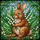 Fluffy Brown Bunny Lily of the Valley Spring Garden Mosaic - Home Decor Gift Stained Glass Suncatcher - 5