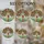 Vibrant Gnarled Apple Tree Pearl Ribbon Cloudy Sky Stained Glass Mosaic - Home Decor Gift Stained Glass Suncatcher - 4