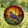 Stained Glass Songbird Autumn Sunset - Wildlife Lover Home Decor Gift Stained Glass Suncatcher - 1