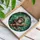 Baby Chimpanzee Tropical Jungle - Wildlife Lover Home Decor Gift Stained Glass Suncatcher - 3
