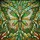 Tiffany Style Jeweled Mosaic Butterfly Stained Glass - Window Home Decor Gift Stained Glass Suncatcher - 5