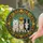 Three Dogs Floral Leaf Tiffany Stained Glass Home Decor Gift for Dog Lover Stained Glass Suncatcher - 2