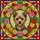 Yorkshire Terrier Floral Geometric - Home Decor Gift Dog Lover Stained Glass Suncatcher - 5