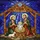Baby Jesus Manger Nativity Scene with Joseph, Lamb & Star - Christmas Home Decor Gift Stained Glass Suncatcher - 5