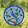 Blue Jay Stained Glass Flowers Branch Mosaic - Home Decor Gift for Bird Lover Stained Glass Suncatcher - 1
