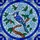Blue Jay Stained Glass Flowers Branch Mosaic - Home Decor Gift for Bird Lover Stained Glass Suncatcher - 5