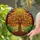 Stained Glass Tree of Life Sun Tiffany Autumn Leaves Home Decor Gift Stained Glass Suncatcher - 2
