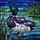 Tiffany Glass Duck Profile Water Reeds Mosaic - Wildlife Lover Gift for Home Decor Stained Glass Suncatcher - 5
