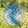 Blue Forget-Me-Not Flowers Cascading Green Stems - Home Decor Gift for Flower Lover Stained Glass Suncatcher - 1