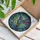Hummingbird Mid-Flight Celestial Patterns - Home Decor Gift for Wildlife Lovers Stained Glass Suncatcher - 3