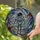 Astronaut Floating Geometric Cosmic Hearts - Home Decor Gift Stained Glass Suncatcher - 2