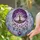 Amethyst Tree of Life Butterfly Celestial - Home Decor Accent Gift Stained Glass Suncatcher - 2