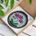 Purple Phalaenopsis Orchid Mosaic - Home Decor Gift for Orchid Lover Stained Glass Suncatcher - 3