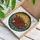 Red Candles Poinsettia Holly Ornaments - Christmas Holiday Decor Gift Stained Glass Suncatcher - 3