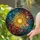 Radiant Sun Saturn Planets Starry Night Sky - Home Decor Gift for Cosmic Lover Stained Glass Suncatcher - 2