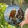Bald Eagle Perched Mountain Cliff Ocean Scenery Wildlife Lover Home Decor Gift Stained Glass Suncatcher - 2