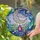 Woven Crescent Moon Dreamcatcher Pink Agate Geode Crystal Celestial Nebulae Home Decor Gift Stained Glass Suncatcher - 2