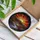Towering Angular Mountains Winding River Canyon Glowing Sun Sunset - Home Decor Gift Stained Glass Suncatcher - 3