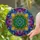 Stained Glass Floral Mandala Radiant Starburst Petal Mosaic Home Decor Gift Stained Glass Suncatcher - 2