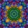 Stained Glass Floral Mandala Radiant Starburst Petal Mosaic Home Decor Gift Stained Glass Suncatcher - 5