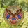 Bald Eagle American Flag 1776-2026 - USA 250th Anniversary Independence Day Gift for Dad Stained Glass Suncatcher - 1