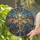 Angelic Figure Faceted Glass Light Prisms Shimmering Mosaic Home Decor Display Gift Stained Glass Suncatcher - 2