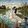 Canada Goose Light Goose Marshland - Wildlife Lover Home Decor Gift for Bird Watcher Stained Glass Suncatcher - 5