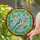 Blue Cap Tit Bird Cherry Blossom Flowering Branch Rainbow - Home Decor Gift for Nature Lover Stained Glass Suncatcher - 2