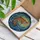 Robust Fish Stained Glass Flowing Water Depths - Wildlife Lover Home Decor Gift Stained Glass Suncatcher - 3