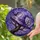 Crinkled Witch's Hat Bat Spiderweb Gnarled Branches Night Sky - Halloween Home Decor Gift Stained Glass Suncatcher - 2